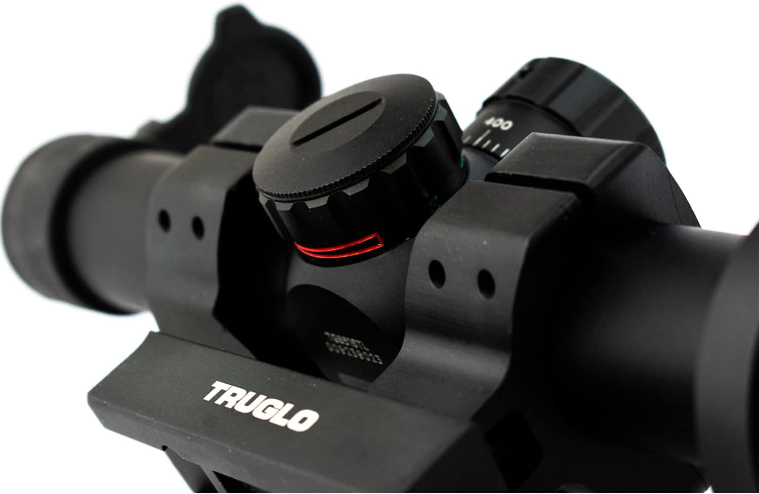 TRUGLO TRU-BRITE 30 Series Dual-Color Illuminated Reticle Rifle Scope with Mount