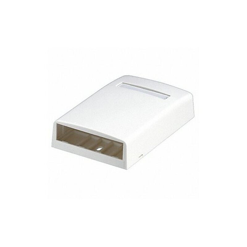 Panduit CBX4WH-AY 4-Port Surface Mounting Box for LD3/LDPH3/LD5/LDPH5, White