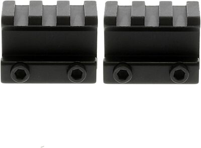 TRUGLO Picatinny Riser Mount for Scopes & Dot Optics