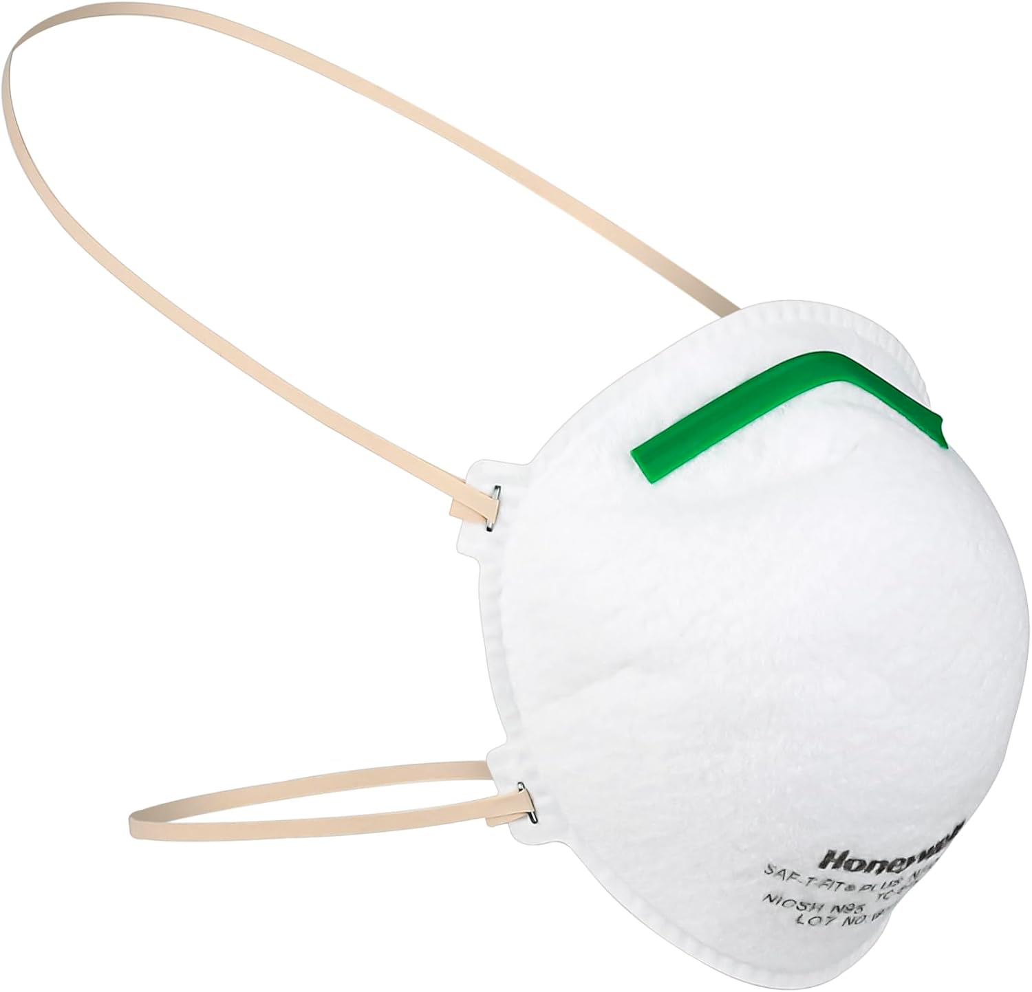 Honeywell NIOSH-Approved N95 Respirator Mask for Airborne Particulates, 20-Pack (RWS-54003)