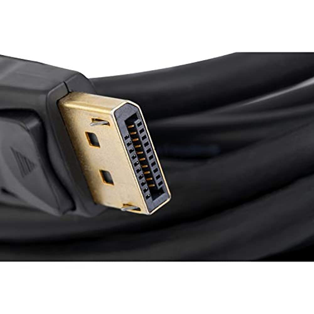 UNC Group - DisplayPort cable - DisplayPort (M) latched to DisplayPort (M) latched - 6 ft - black