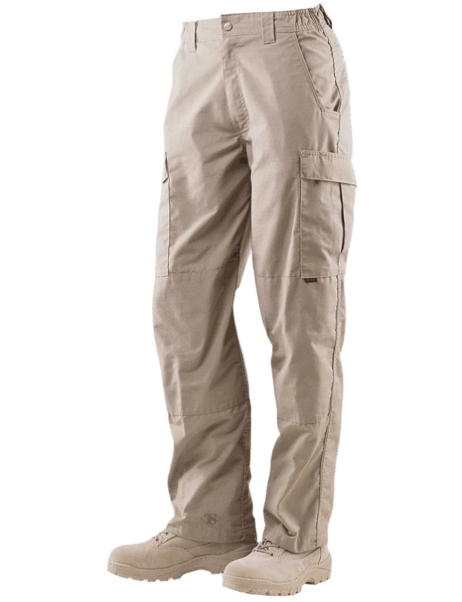 TRU-SPEC Men's 24-7 Series Simply Tactical Cargo Pocket Pants, Polyester/Cotton Rip-Stop