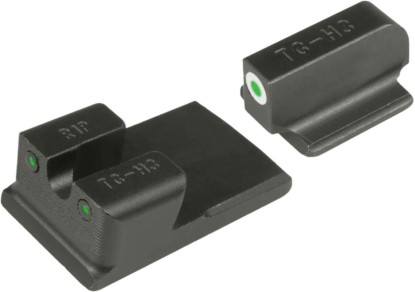 TRUGLO Tritium Pro Handgun Night Sights Compatible with Ruger Handguns