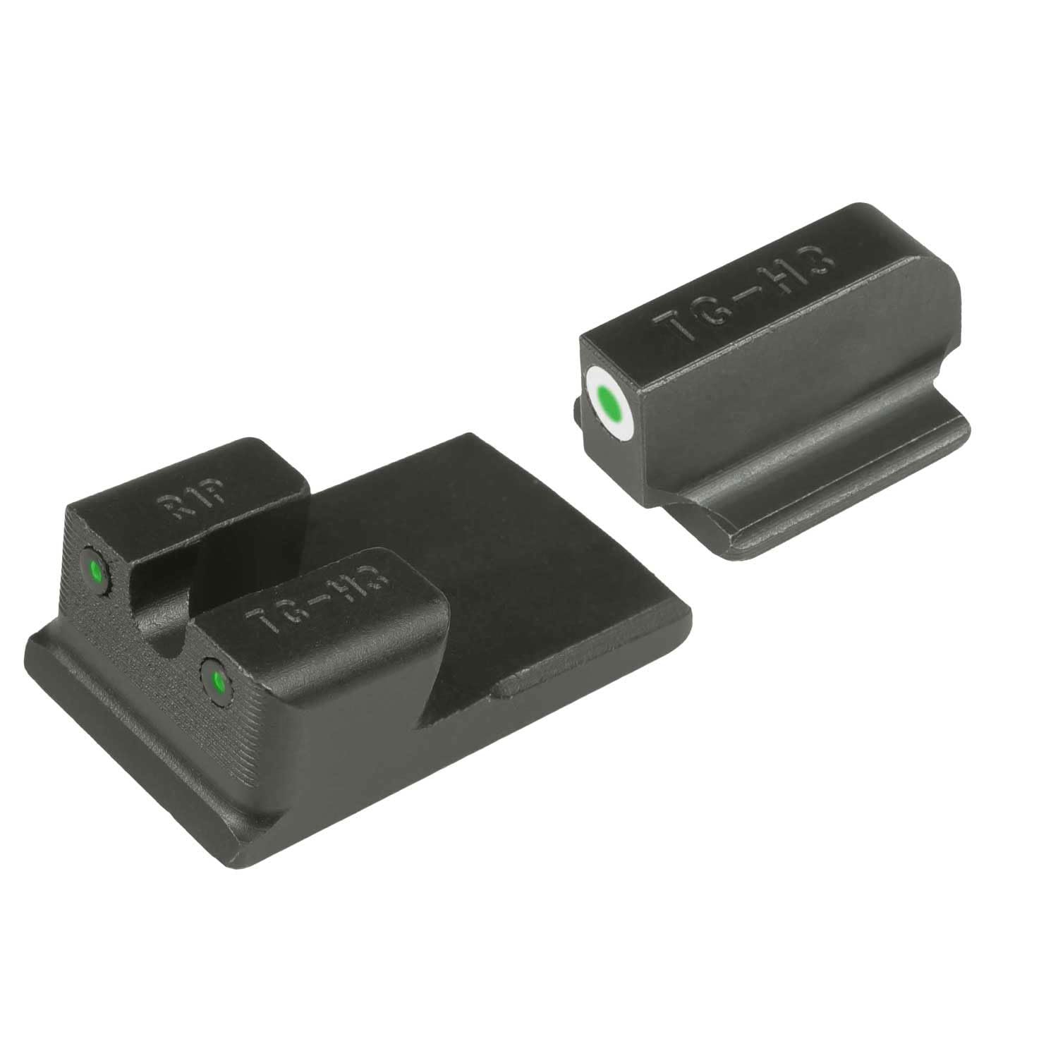 TRUGLO Tritium Pro Handgun Night Sights Compatible with Ruger Handguns