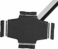 StarTech.com Desk-Mount Tablet Arm - Articulating Tablet Mount - for 9" to 11" Tablets - iPad or Android Tablet Holder - Lockable - Steel, TAA (ARMTBLTIW)