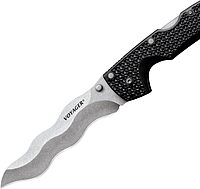 Cold Steel XL Voyager Kris Blade Folding Knife with Tri-Ad Lock