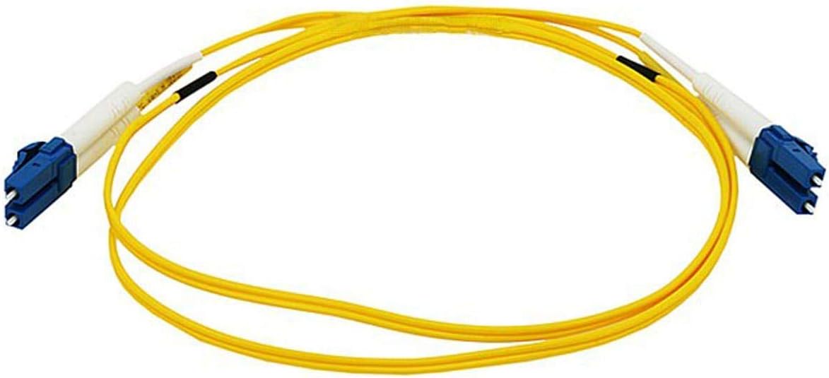 Monoprice Fiber Optic Cable, LC/LC, Single Mode, Duplex (9/125 Type) - Yellow