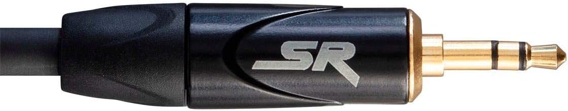 STAGE RIGHT BY MONOPRICE ON TOUR CABLES - 1/4IN TRS MALE CONNECTOR TO 1/8IN TRS 6 Feet