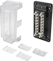 Sea-Dog Dual Buss Bar w/Cover - 12 Terminals