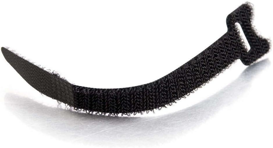 C2G/ Cables To Go C2G/Cables To Go 29585 6in Hook and Loop Cable Management Wraps Multipack (12 pack) - Black