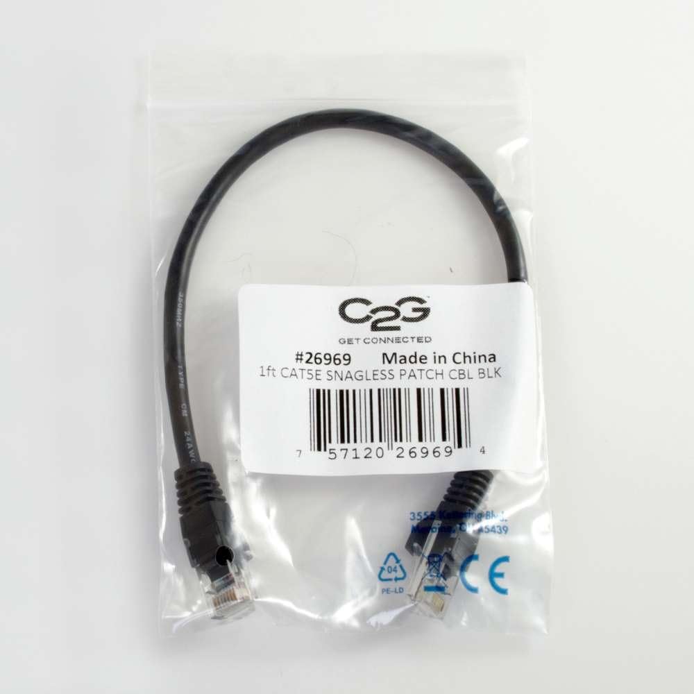 C2G Cat5e Snagless Network Patch Cable