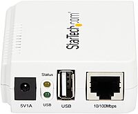 StarTech.com USB 2.0 10/100Mbps Network Print Server