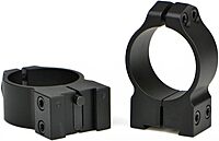 Warne 14TM Tikka Permanently Attached Scope Rings, Solid Steel, Vertically Split, 30 mm, Med Matte
