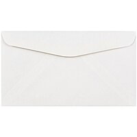 JAM PAPER #6 3/4 Business Booklet Envelopes - 3 5/8 x 6 1/2 - White - 25/pack