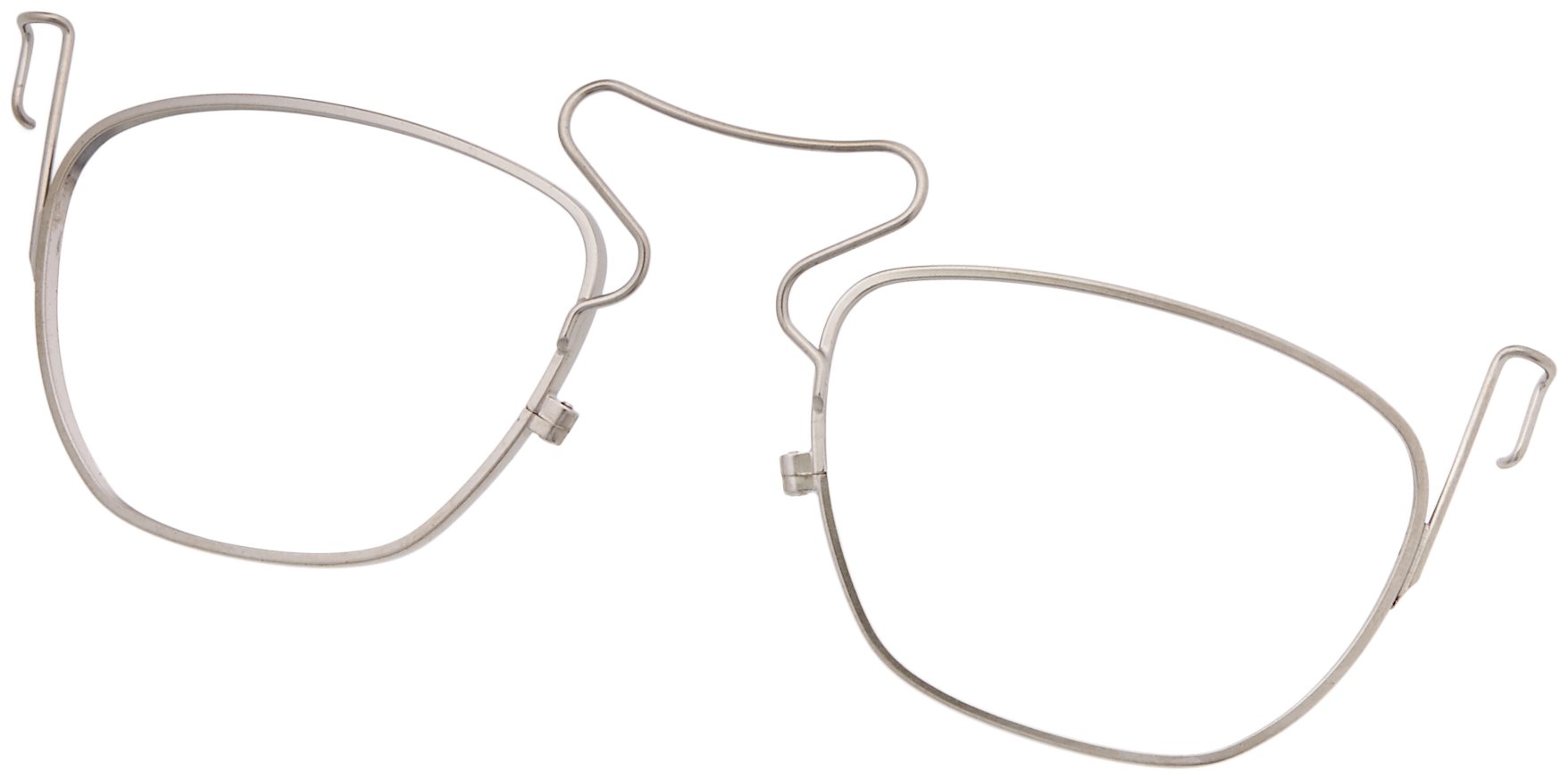 Uvex S3300X Genesis XC Safety Eyewear, Black Frame, Clear UV Extreme Anti-Fog Lens White Rx Insert