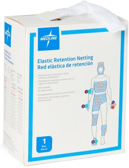 Medline Stretch Tubular Elastic Dressing Retention Net