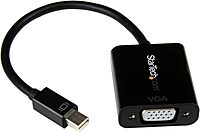 StarTech.com Mini DisplayPort to VGA Adapter - Active Mini DP to VGA Converter - 1080p Video - MAC/PC