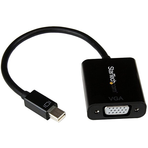 StarTech.com Mini DisplayPort to VGA Adapter - Active Mini DP to VGA Converter - 1080p Video - MAC/PC