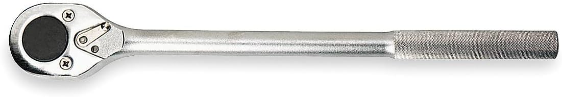 Proto - J5649 - 20 Steel Hand Ratchet with 3/4 Drive Size and Nickel Chrome, Black Oxide Finish