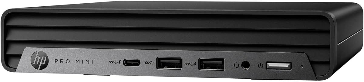 HP Pro Mini 400 G9 Desktop Computer - Intel Core i5 14th Gen i5-14500T - vPro Technology - 16 GB - 256 GB SSD - Desktop Mini