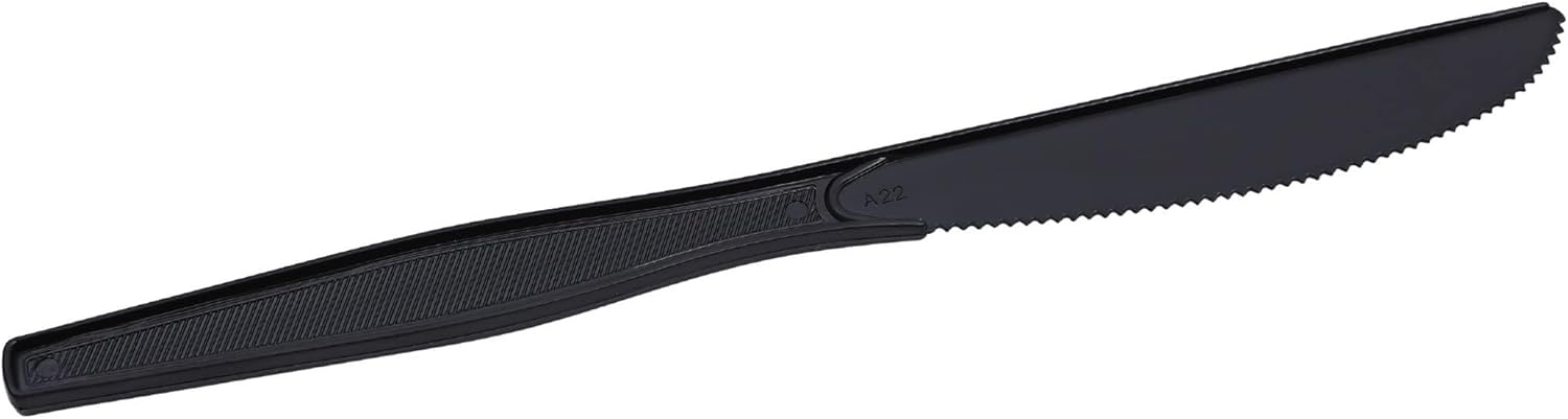 Genuine Joe Heavyweight Knife — Black, 6.3 in — 1000/Carton