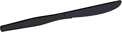 Genuine Joe Heavyweight Knife — Black, 6.3 in — 1000/Carton