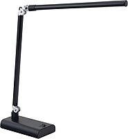 Desk Lamp, LED light, Office Decor, Table Lamp, Energy-Efficient Desk Lamp with Slim Profile Design, Black