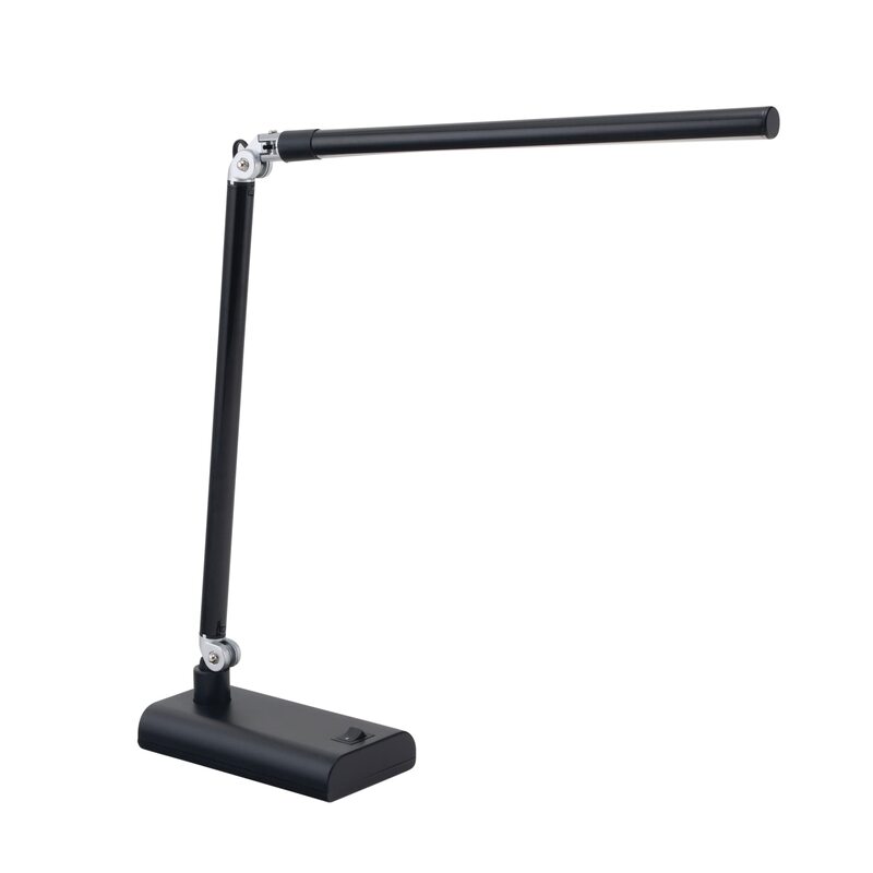 Desk Lamp, LED light, Office Decor, Table Lamp, Energy-Efficient Desk Lamp with Slim Profile Design, Black