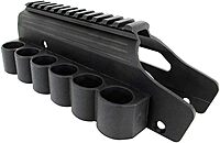 TacStar Industries 1081035 Shotgun Rail Mount,Remington 870,1100 and 11-87, W/Sidesaddle, 6 , Black