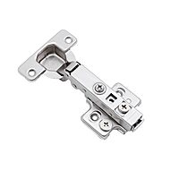 Clip On 3D Soft Close Cabinet Hinge- Full Overlay 4 Hole