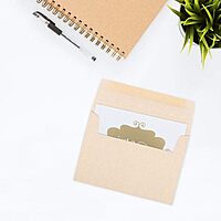 JAM PAPER Parchment Booklet Invitation Envelopes - 24 lb, 30% Recycled