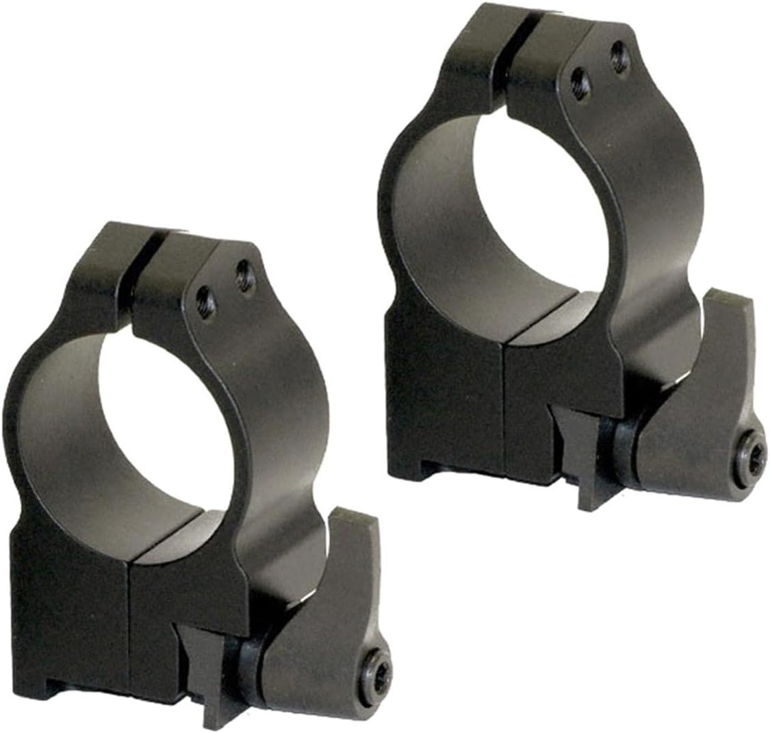 WARNE Ruger Quick-Detach Medium Matte Scope Rings