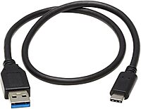Tripp Lite USB C to USB-A Cable USB Type C 3.1 Gen 1, 5 Gbps M/20In (U428-20N)