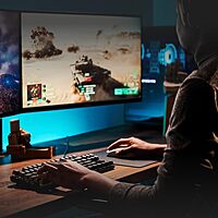 Logitech G413 SE Full-Size Mechanical Gaming Keyboard - Backlit Keyboard with Tactile Mechanical Switches, Anti-Ghosting, Compatible with Windows, macOS - Black Aluminum