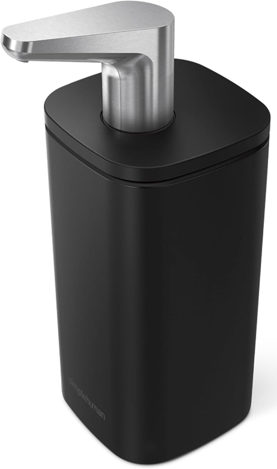simplehuman Pulse Pump Countertop Liquid Soap Dispenser, Drip-Free Stainless Steel