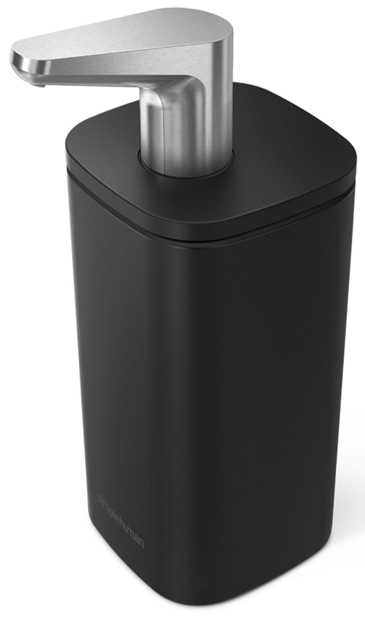 simplehuman Pulse Pump Countertop Liquid Soap Dispenser, Drip-Free Stainless Steel