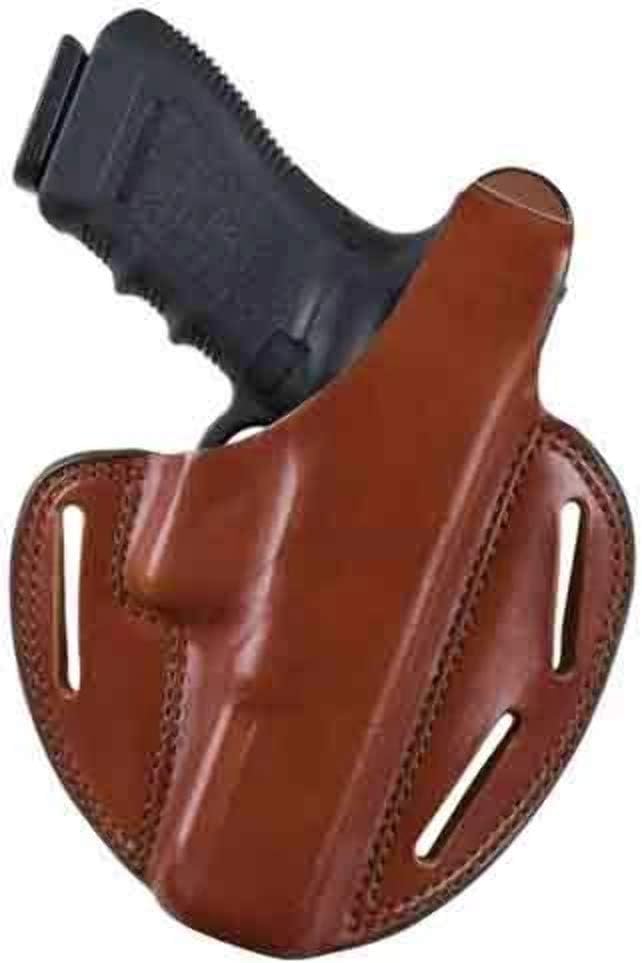 BIANCHI Model 7 Shadow II Pancake-Style Leather Hip Holster