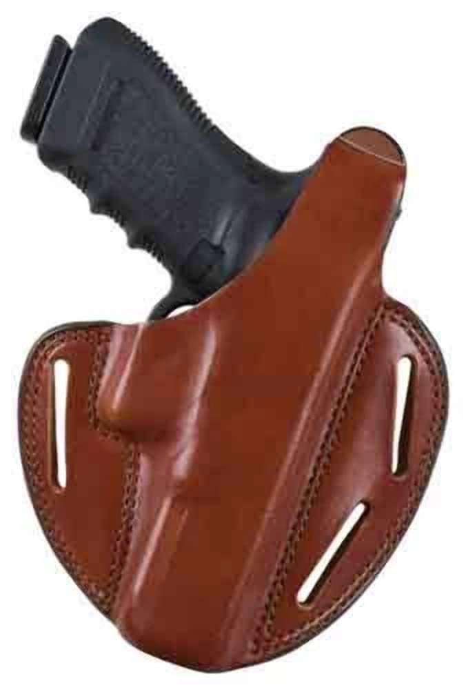 BIANCHI Model 7 Shadow II Pancake-Style Leather Hip Holster