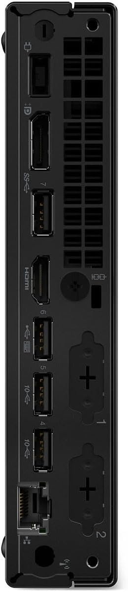 Lenovo ThinkCentre M70q Gen 5 12TD001KUS Desktop Computer - Intel Core i7 14th Gen i7-14700T - vPro Technology - 16 GB