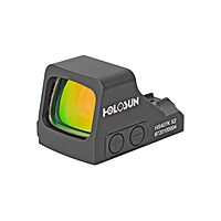HOLOSUN HS407K X2 Red 6 MOA Dot Open Reflex Optical Sight for Subcompact Pistols