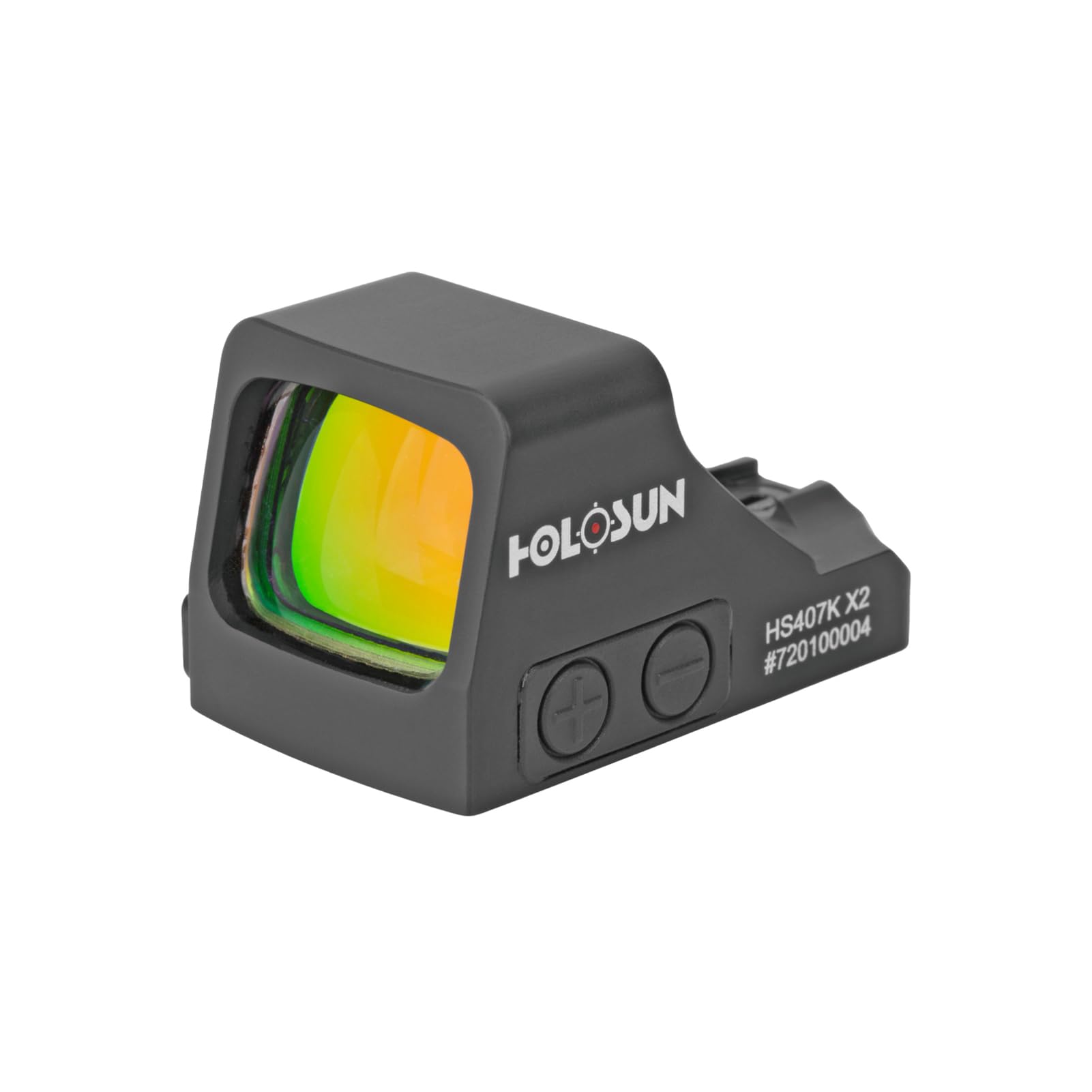 HOLOSUN HS407K X2 Red 6 MOA Dot Open Reflex Optical Sight for Subcompact Pistols