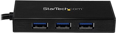 StarTech.com USB 3.0 to Gigabit Ethernet Adapter with USB 3.0 Hub