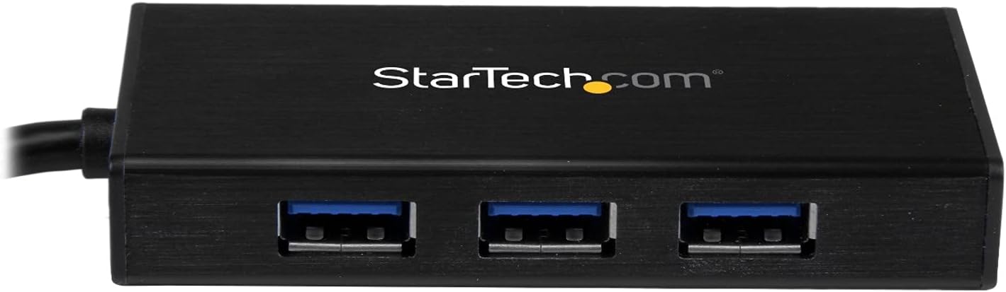 StarTech.com USB 3.0 to Gigabit Ethernet Adapter with USB 3.0 Hub