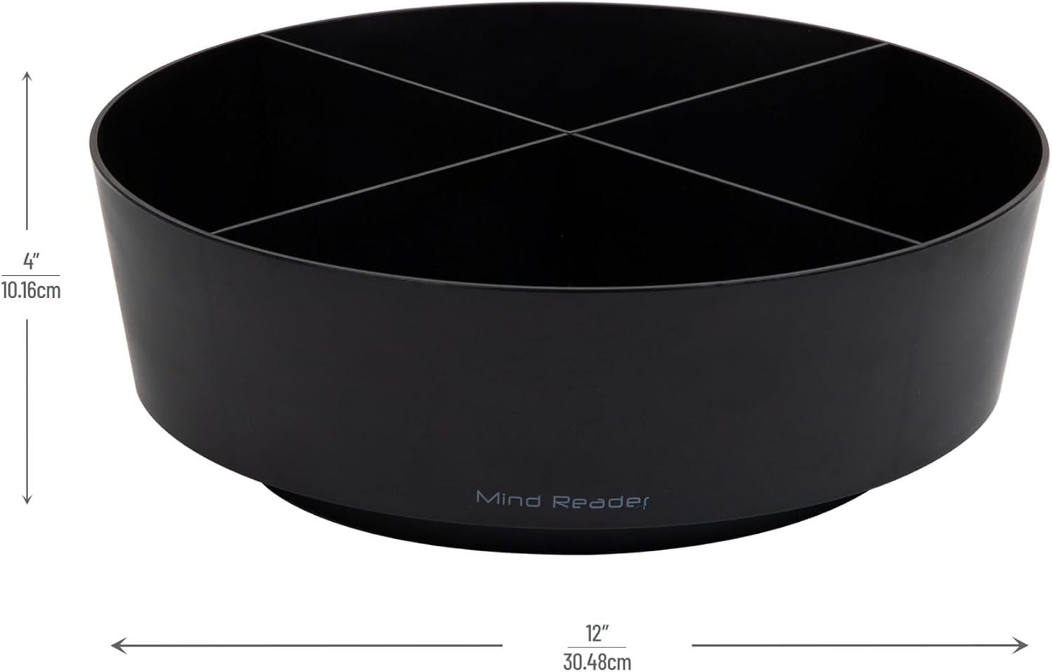 Mind Reader Rotating Snack Carousel Countertop Organizer