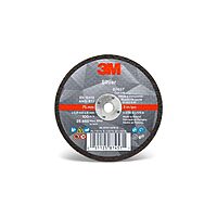 3M 87457 Silver Cut-Off Wheel, 6-3/8" x .035" x 1/4" T1, Ceramic Grain, 36 Grit, Lot of 50
