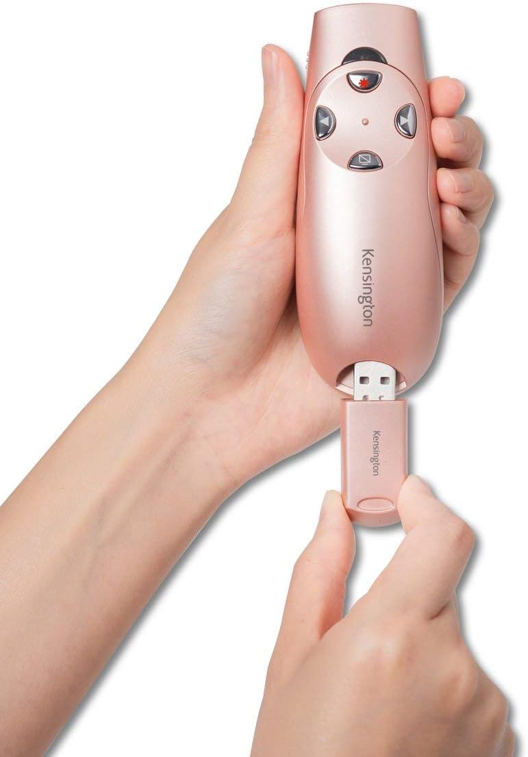 Kensington Presenter Expert™ Wireless with Red Laser - Rose Gold (K75772WW)