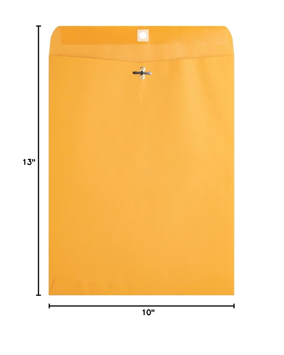 Business Source Heavy-duty Clasp Envelopes - #97 - 10in x 13in - Kraft - 100 / Box