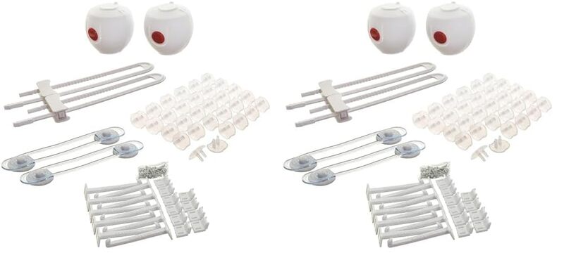 Dreambaby 46 Piece Home Safety Kit (Pack of 2) 46 Piece Set (Pack of 2)
