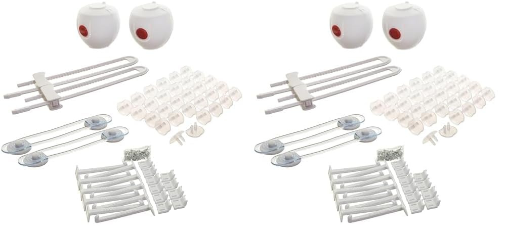 Dreambaby 46 Piece Home Safety Kit (Pack of 2) 46 Piece Set (Pack of 2)