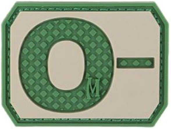 MAXPEDITION Gear Blood Type PVC Morale Patch